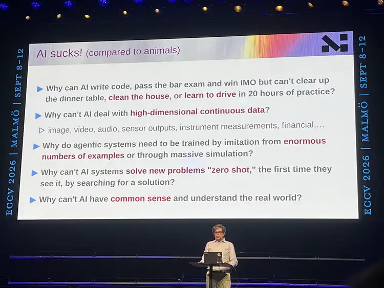 Yann LeCun 万字演讲：「预测像素」是伪命题，JEPA 也并非凭空而来 | ECCV 2026