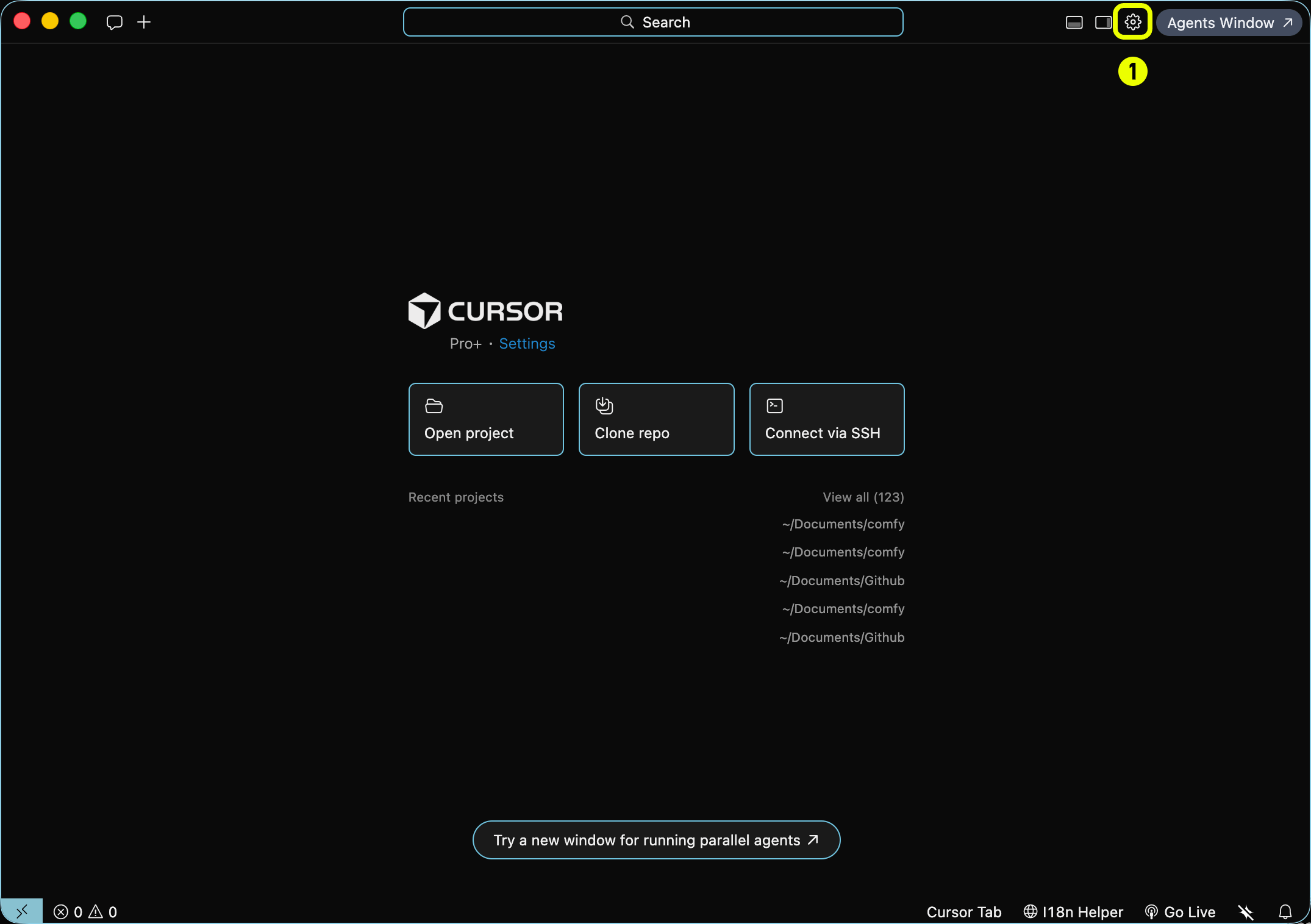Cursor 设置中新建 MCP Server