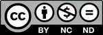 License by-nc-nd