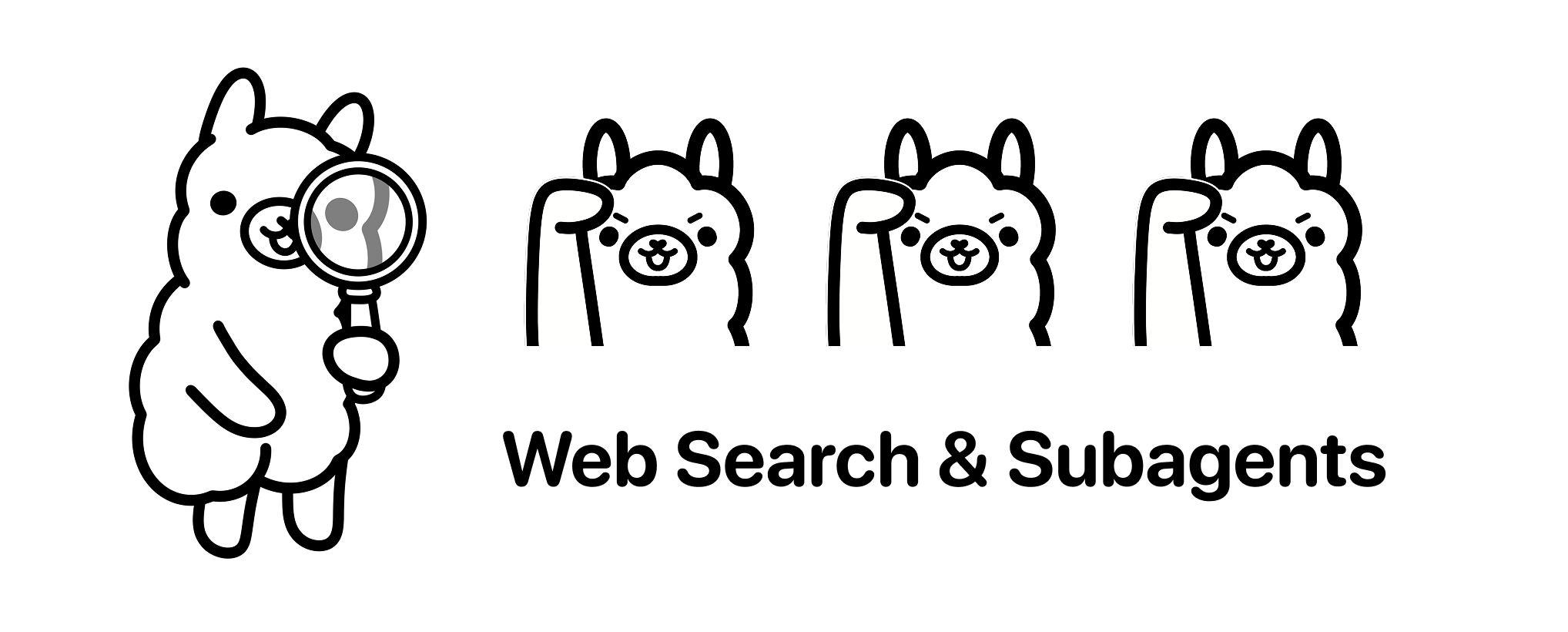 子代理与网页搜索logo，搭配Ollama