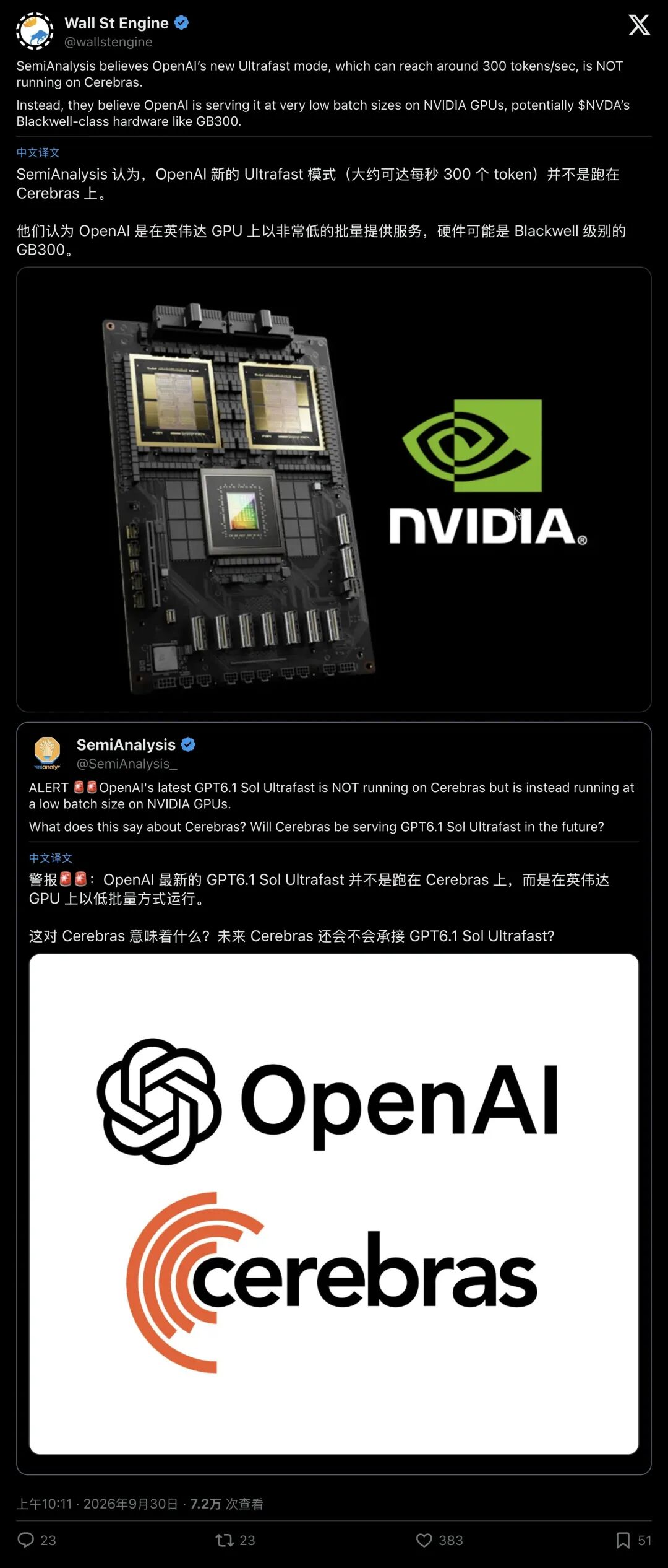 Wall St Engine 引用推文卡