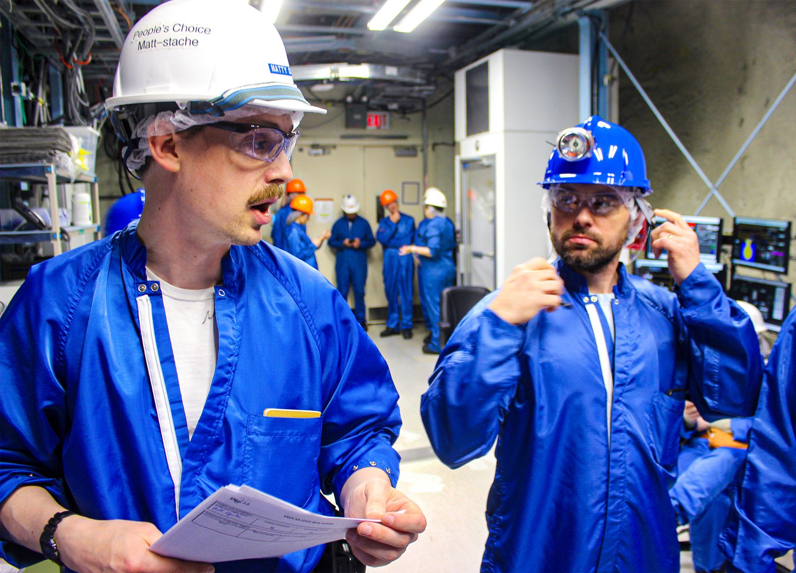 Image may contain Jason Worilds Clothing Hardhat Helmet Person Worker People Adult Body Part Finger Hand and Face