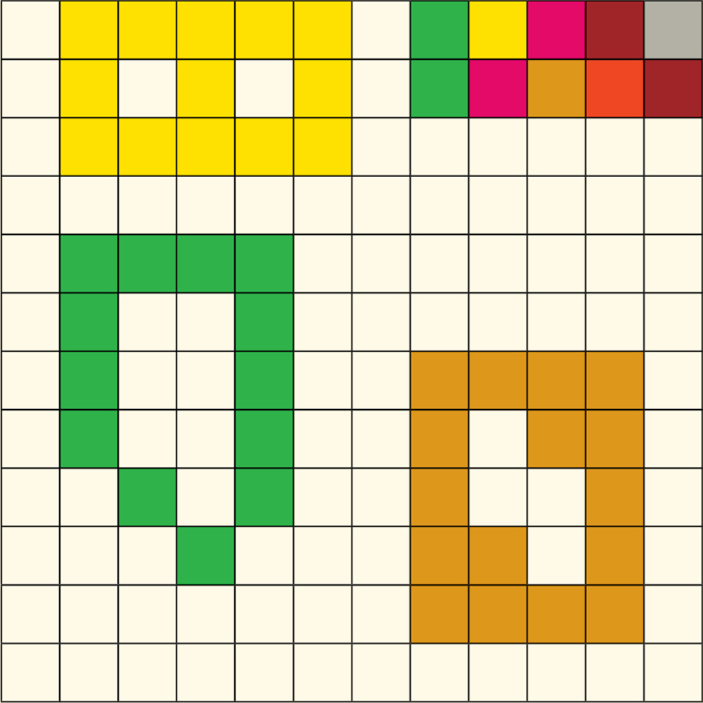 ARC puzzle 1 example