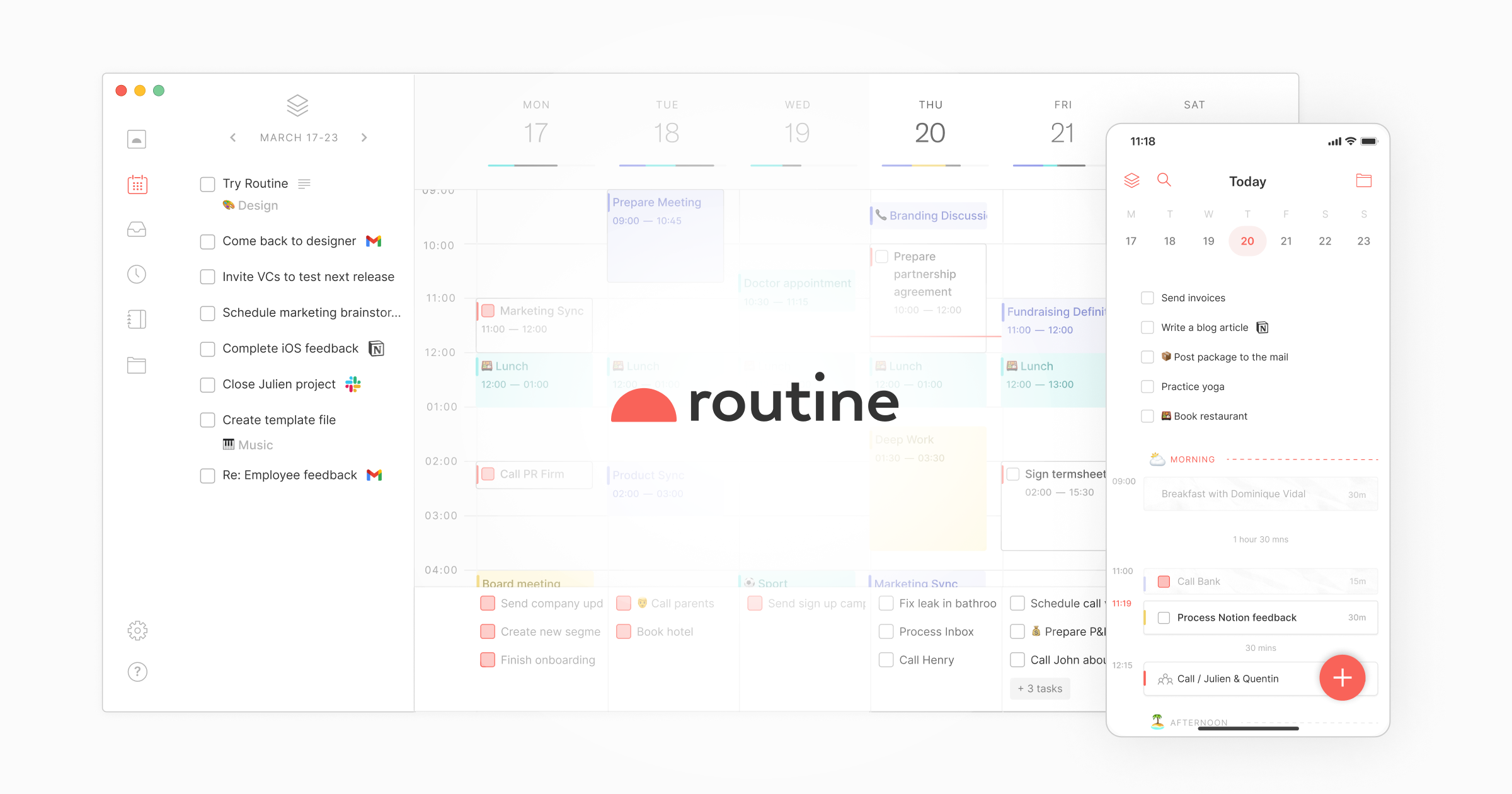 Routine AI