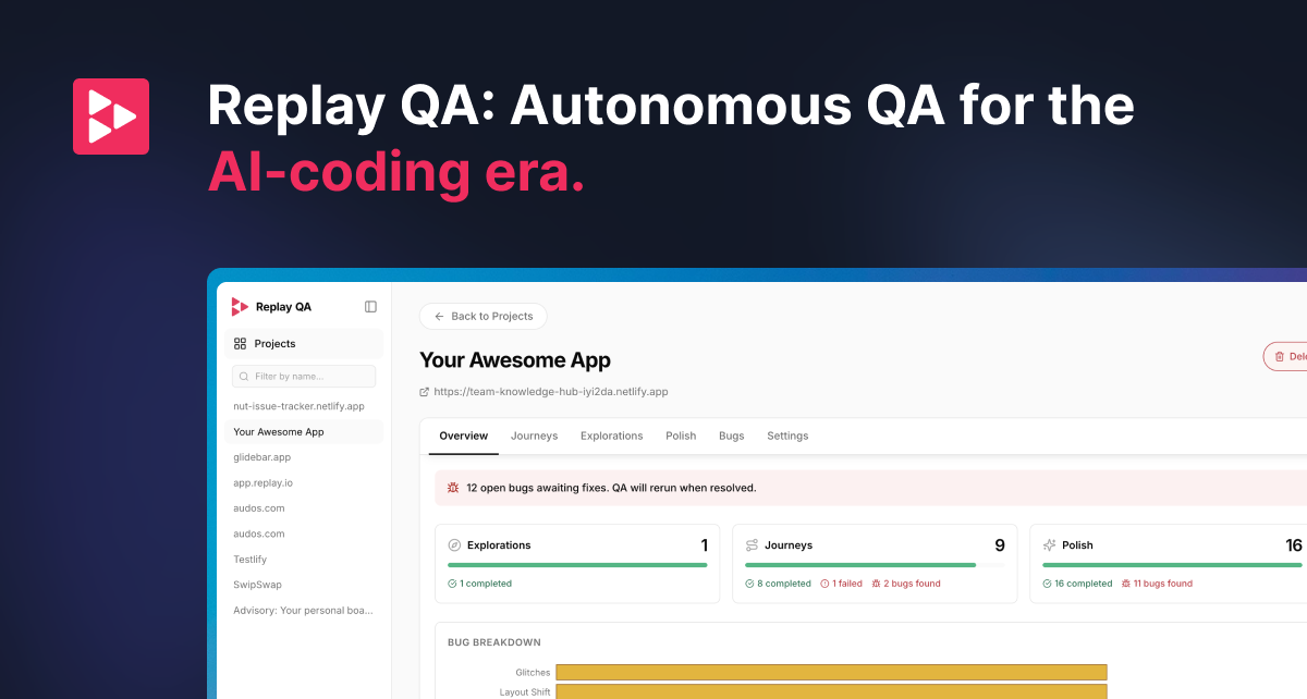 Replay QA Security Scan