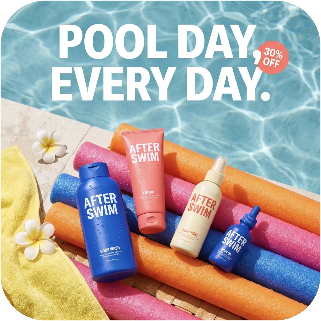 marketing-feedback-to-ads 官方示例:AFTER SWIM 泳池场景广告