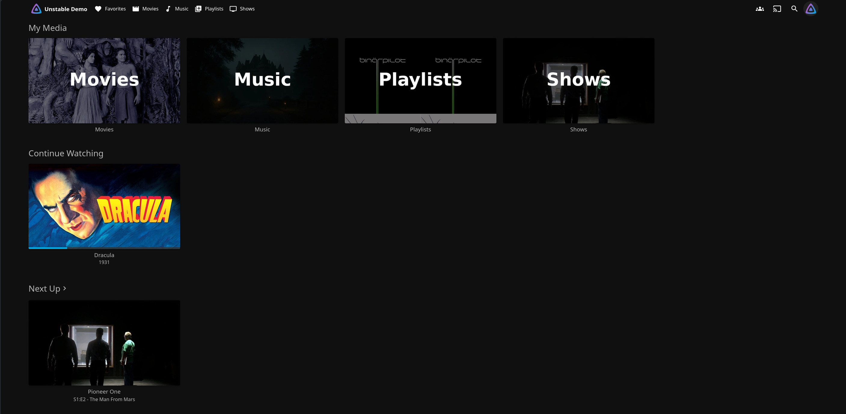 Photo of the updated Modern UI