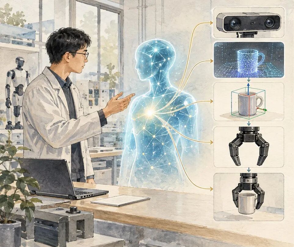 AI Agent从理解任务到调用感知和操作技能