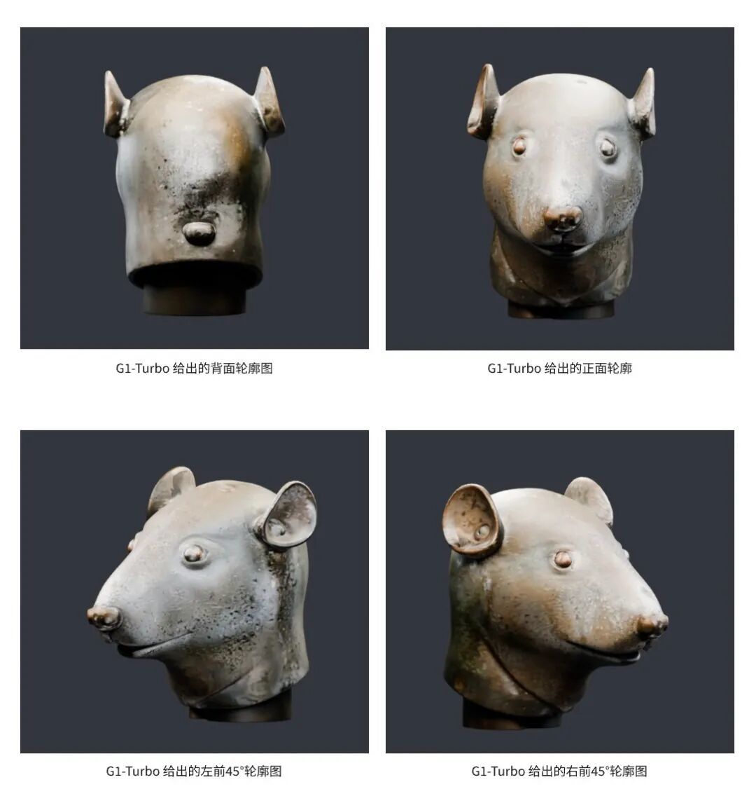 在三张圆明园鼠首照片里，我们看到了3D AI的Harness时刻