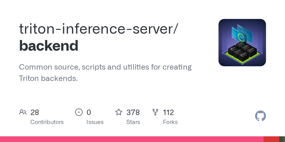GE Backend for Triton Inference Server