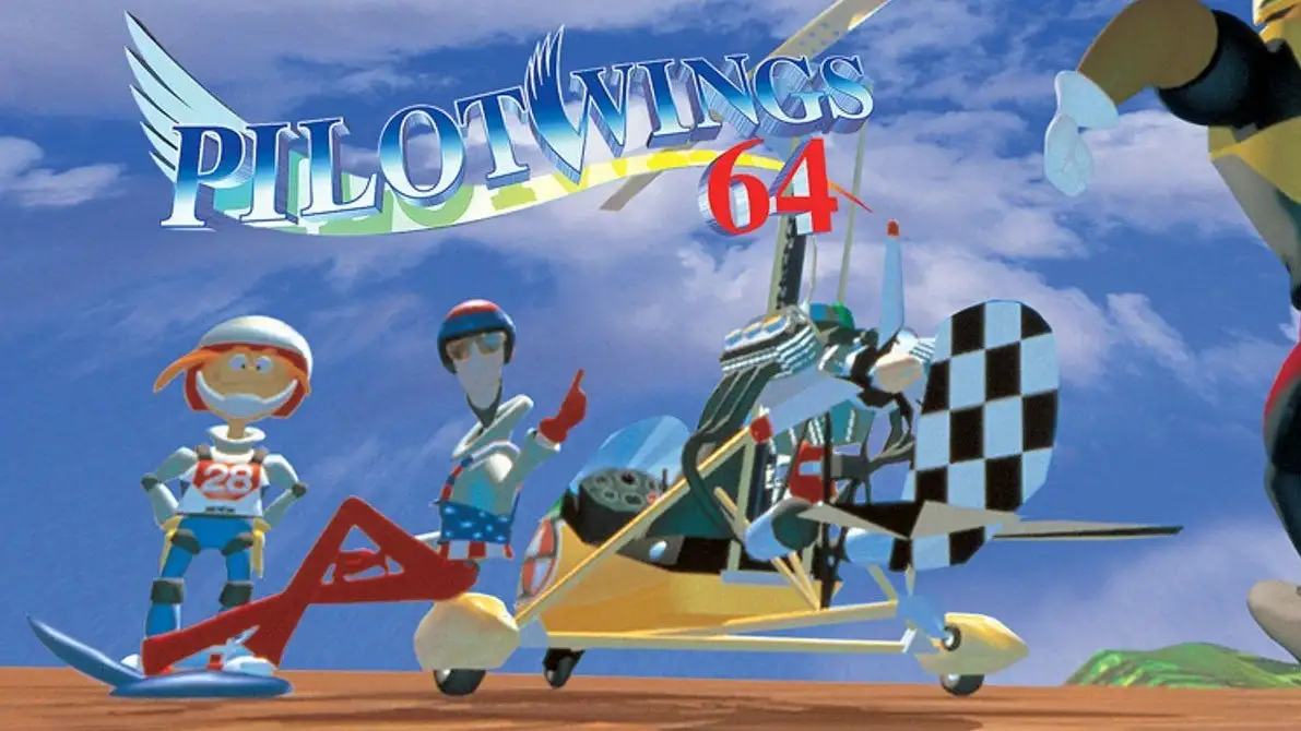 screenshot of Pilotwings 64
